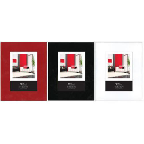 5x7" Gloss Frame Available in Red, Black and white
