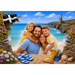 Custom printed Cornish style 315 piece Jigsaw Custom printed Cornish style 315 piece Jigsaw