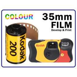 Disposable camera developing